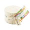 Bella Solids 2.5" Strip Junior Roll (Junior Jelly Roll) in Ivory by Moda for Moda (9900JJR 60)